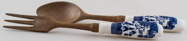Salad Servers pair of c1970s